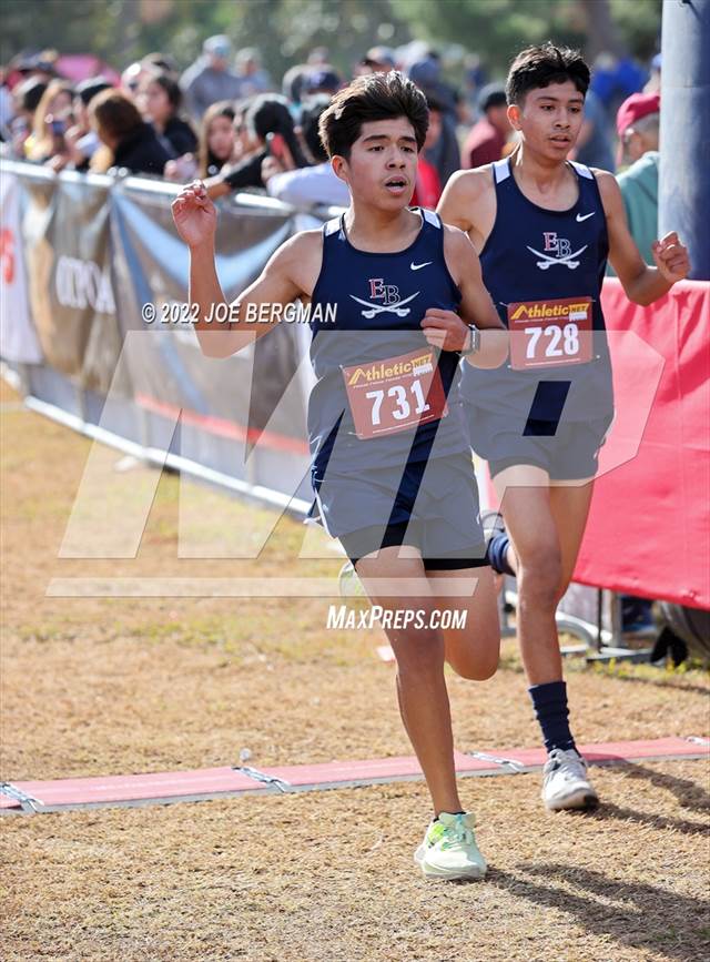 Photo 1 in the CIF Central Section Cross Country Championships (Boys D4