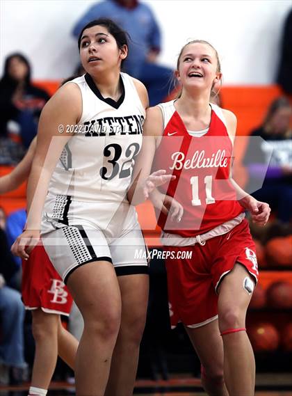 Thumbnail 2 in Moulton vs Bellville (Schulenburg Lady Horn Varsity Tournament) photogallery.