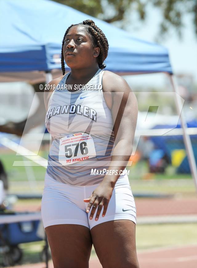 Photo 98 in the AIA Track & Field Championships (Girls Javelin) Photo