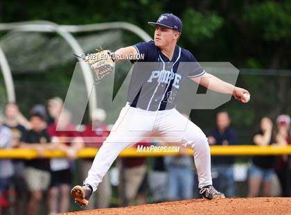 Thumbnail 3 in Lassiter vs. Pope (GHSA 6A Semi-Final Game 2) photogallery.