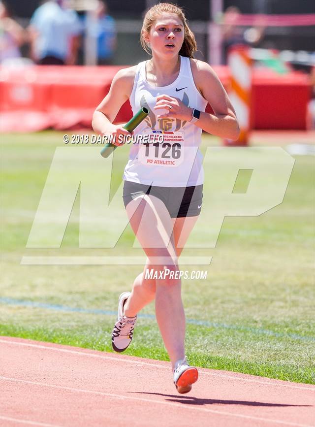 Photo 56 in the AIA Track & Field Championships (Girls 4 X 800 Relay