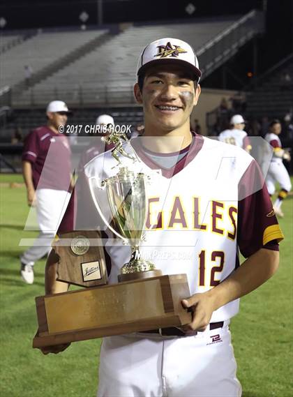 Thumbnail 2 in Nogales vs. Salpointe Catholic (AIA 4A Final) photogallery.