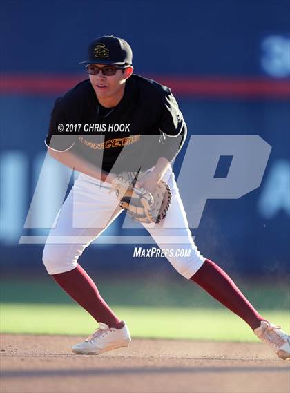 Thumbnail 2 in Nogales vs. Salpointe Catholic (AIA 4A Final) photogallery.