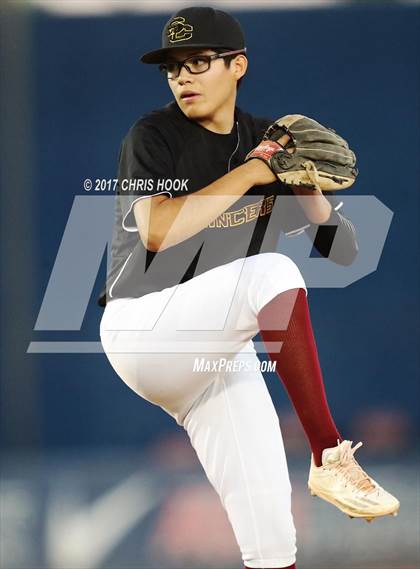 Thumbnail 2 in Nogales vs. Salpointe Catholic (AIA 4A Final) photogallery.