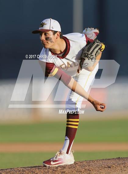 Thumbnail 1 in Nogales vs. Salpointe Catholic (AIA 4A Final) photogallery.
