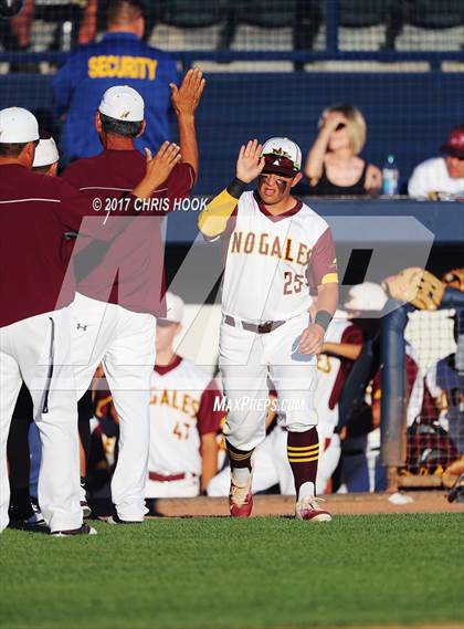 Thumbnail 2 in Nogales vs. Salpointe Catholic (AIA 4A Final) photogallery.