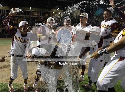 Thumbnail 1 in Nogales vs. Salpointe Catholic (AIA 4A Final) photogallery.