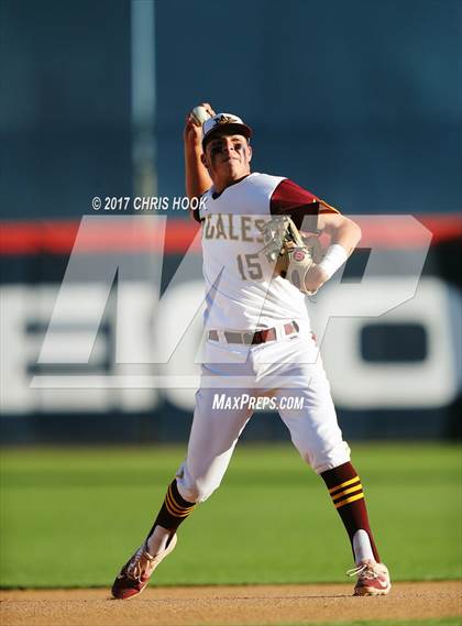 Thumbnail 1 in Nogales vs. Salpointe Catholic (AIA 4A Final) photogallery.