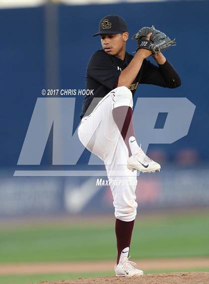 Thumbnail 1 in Nogales vs. Salpointe Catholic (AIA 4A Final) photogallery.
