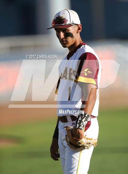Thumbnail 2 in Nogales vs. Salpointe Catholic (AIA 4A Final) photogallery.