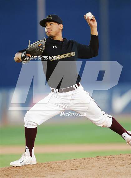 Thumbnail 2 in Nogales vs. Salpointe Catholic (AIA 4A Final) photogallery.