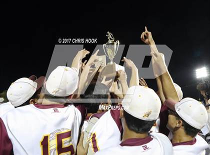 Thumbnail 1 in Nogales vs. Salpointe Catholic (AIA 4A Final) photogallery.