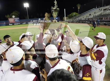 Thumbnail 1 in Nogales vs. Salpointe Catholic (AIA 4A Final) photogallery.