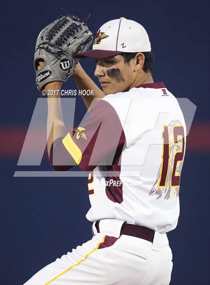 Thumbnail 2 in Nogales vs. Salpointe Catholic (AIA 4A Final) photogallery.