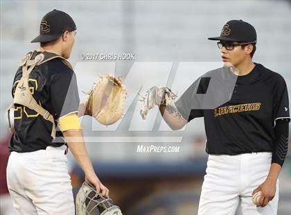Thumbnail 1 in Nogales vs. Salpointe Catholic (AIA 4A Final) photogallery.
