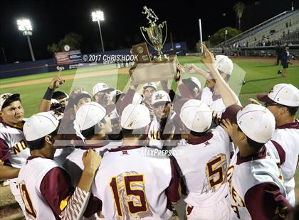 Thumbnail 2 in Nogales vs. Salpointe Catholic (AIA 4A Final) photogallery.