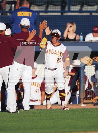 Thumbnail 1 in Nogales vs. Salpointe Catholic (AIA 4A Final) photogallery.