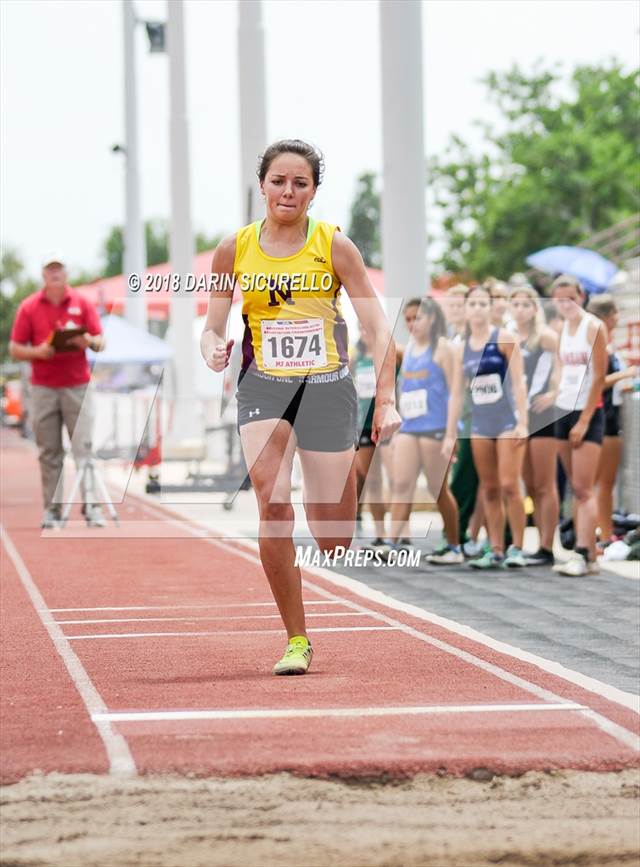 Photo 24 in the AIA Track & Field Preliminaries (Girls Long Jump D1/D2