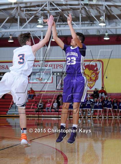 Thumbnail 2 in Harrisburg vs Carterville (Ernie Bozarth Memorial Thanksgiving Basketball Tournament) photogallery.