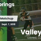 Football Game Recap: Manitou Springs vs. Valley