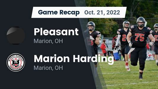 Marion Harding at Clear Fork Football Week 9 