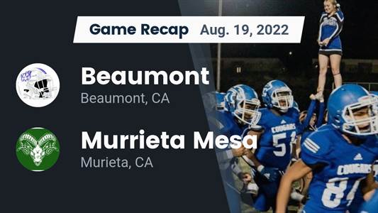 Beaumont High School CA Varsity Football