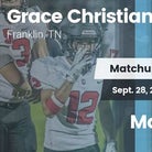 Football Game Recap: Moore County vs. Grace Christian Academy