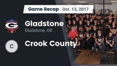 Football Game Preview: Gladstone vs. Cottage Grove