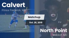 Football Game Recap: Calvert vs. North Point