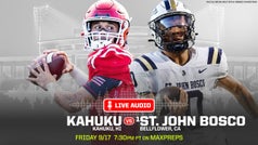 LIVE AUDIO: St. John Bosco vs. Kahuku