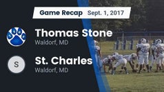 Football Game Preview: Calvert vs. Stone