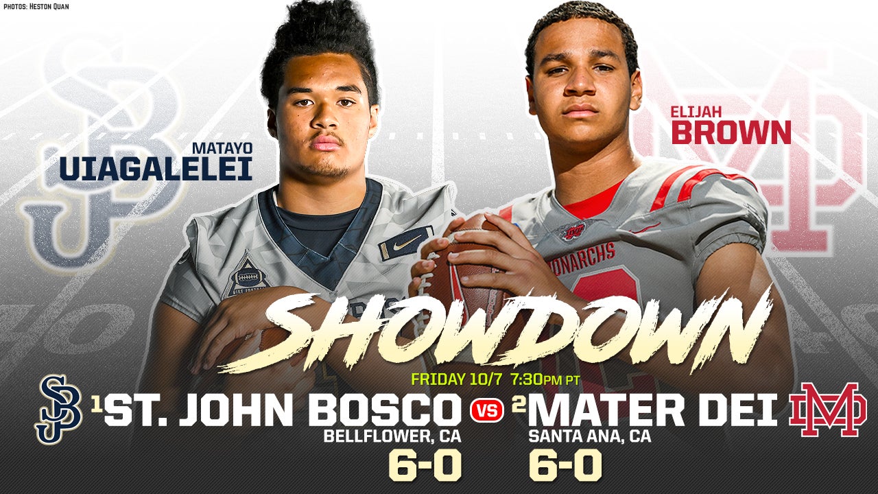 St. John Bosco CBs Chris Steele, Trent McDuffie take on AAB