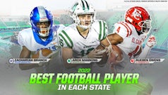 Best football player each state for 2022