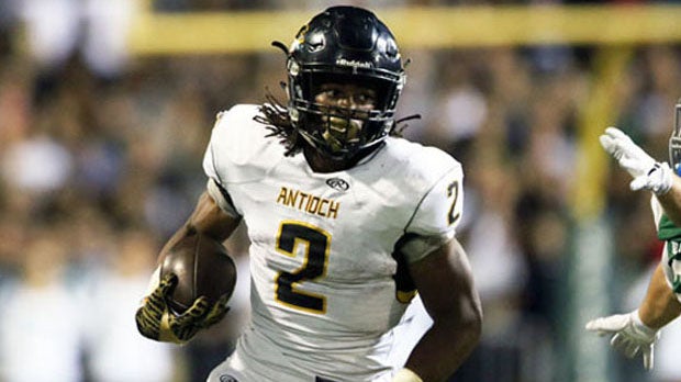 Najee Harris 2 Antioch High School Panthers Black Football Jersey 2 — BORIZ