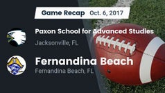 Football Game Preview: Paxon School For Advanced Studies vs. Sta