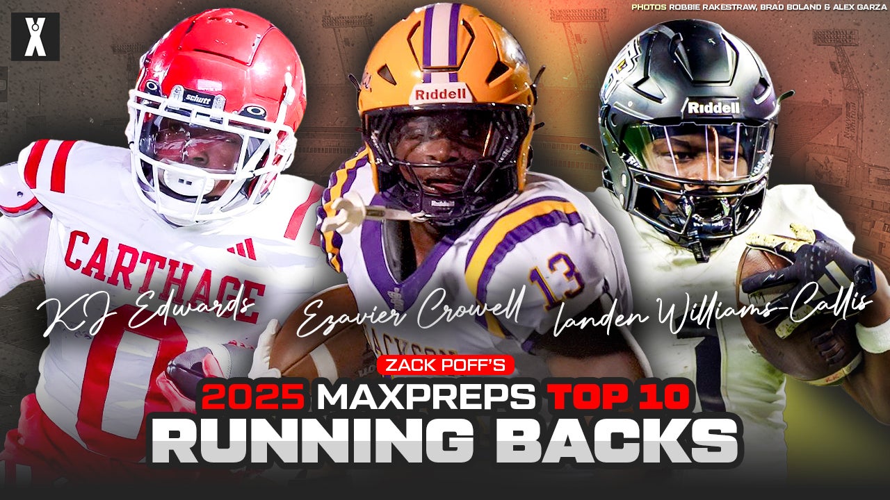 FOOTBALL 2025: Top 10 running backs
