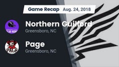 Football Game Preview: Eastern Guilford vs. Page