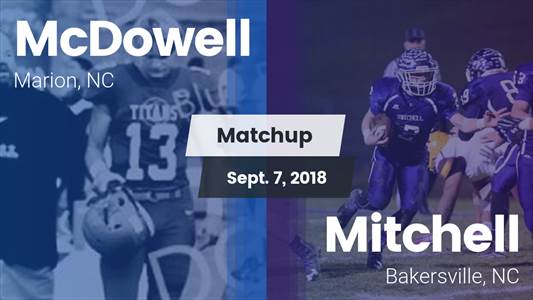 McDowell football begins second half at North Buncombe