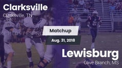 Football Game Recap: Clarksville vs. Lewisburg