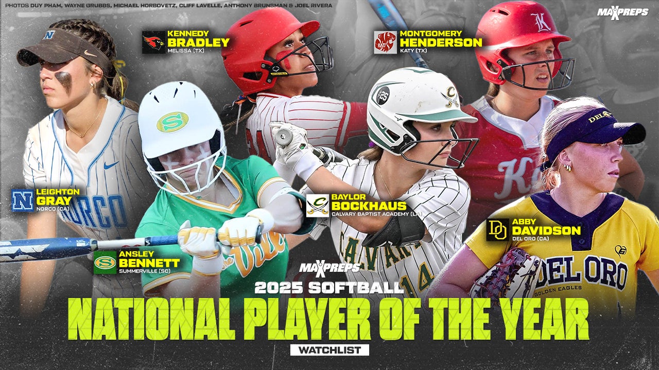 Softball MaxPreps National POY watch list