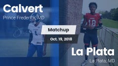 Football Game Recap: La Plata vs. Calvert