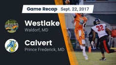 Football Game Preview: Calvert vs. Westlake