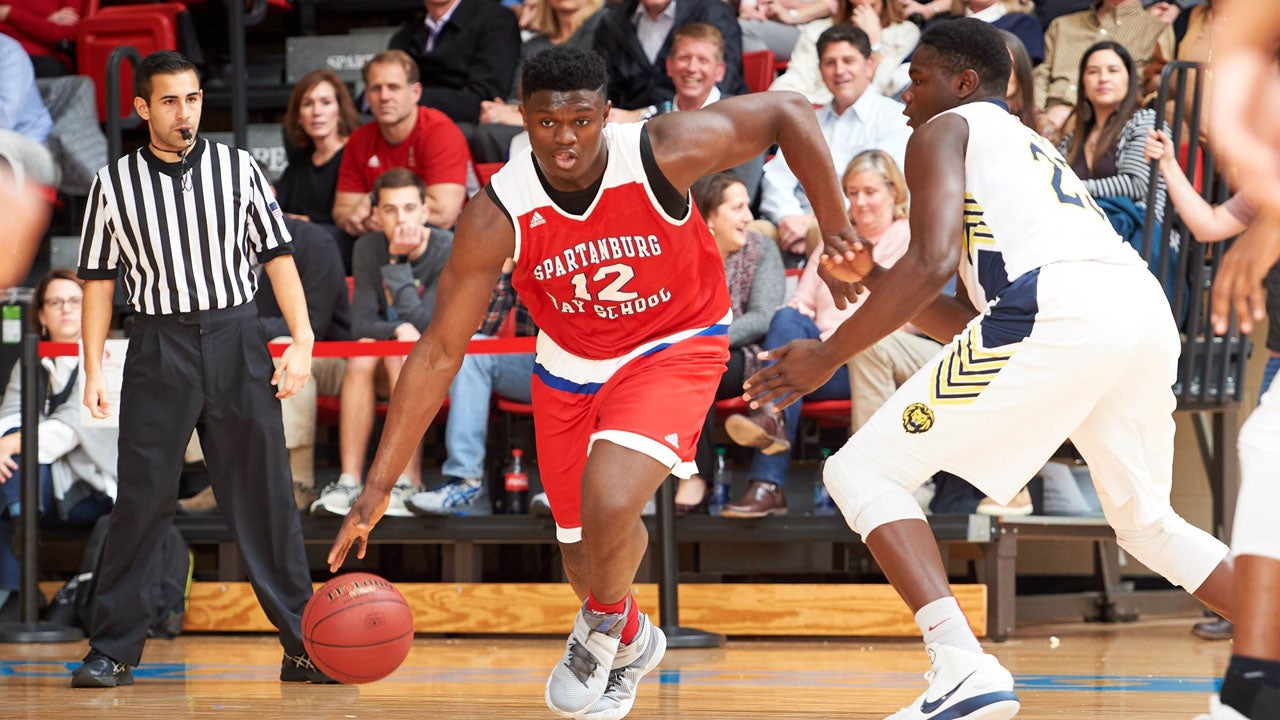 Zion Williamson #12 Spartanburg Griffins Day High School Jersey