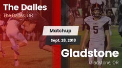 Football Game Recap: The Dalles vs. Gladstone