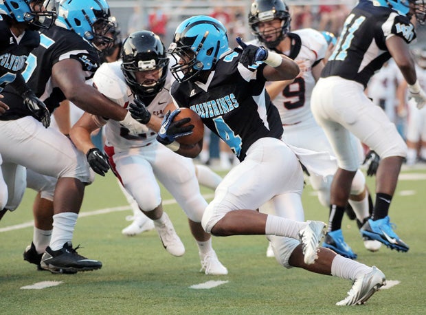 Woodland Hills' Miles Sanders and Jo-El Shaw: dangerous runners and close  friends