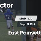 Football Game Recap: East Poinsett County vs. Rector