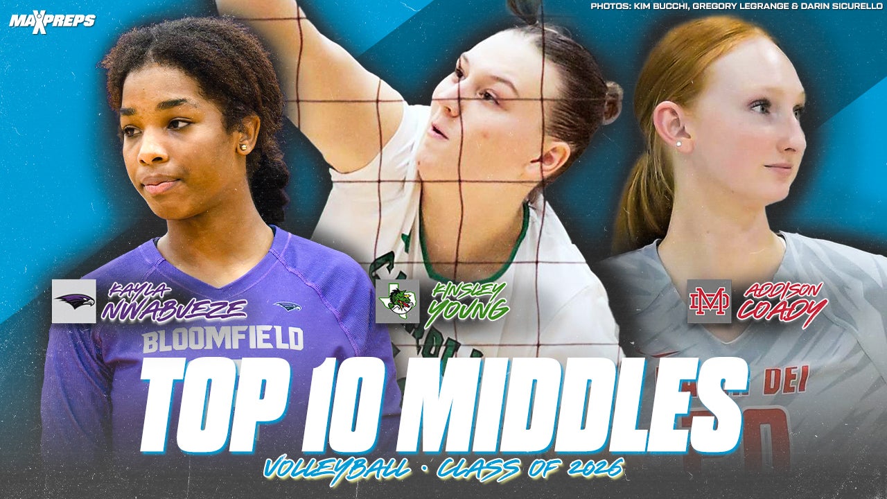 VOLLEYBALL: Top 10 middle blockers
