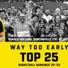 Basketball: Way-too-early top 25 for 22-23