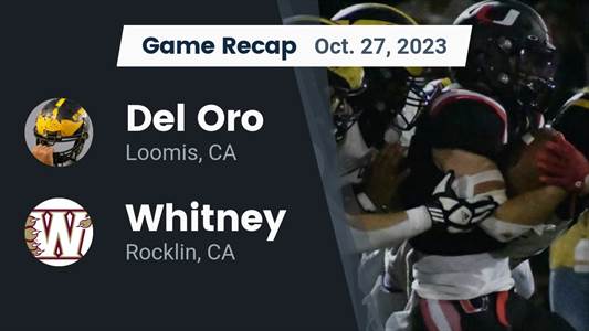 Varsity Football - Whitney High School - Rocklin, California