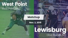 Football Game Recap: Lewisburg vs. West Point